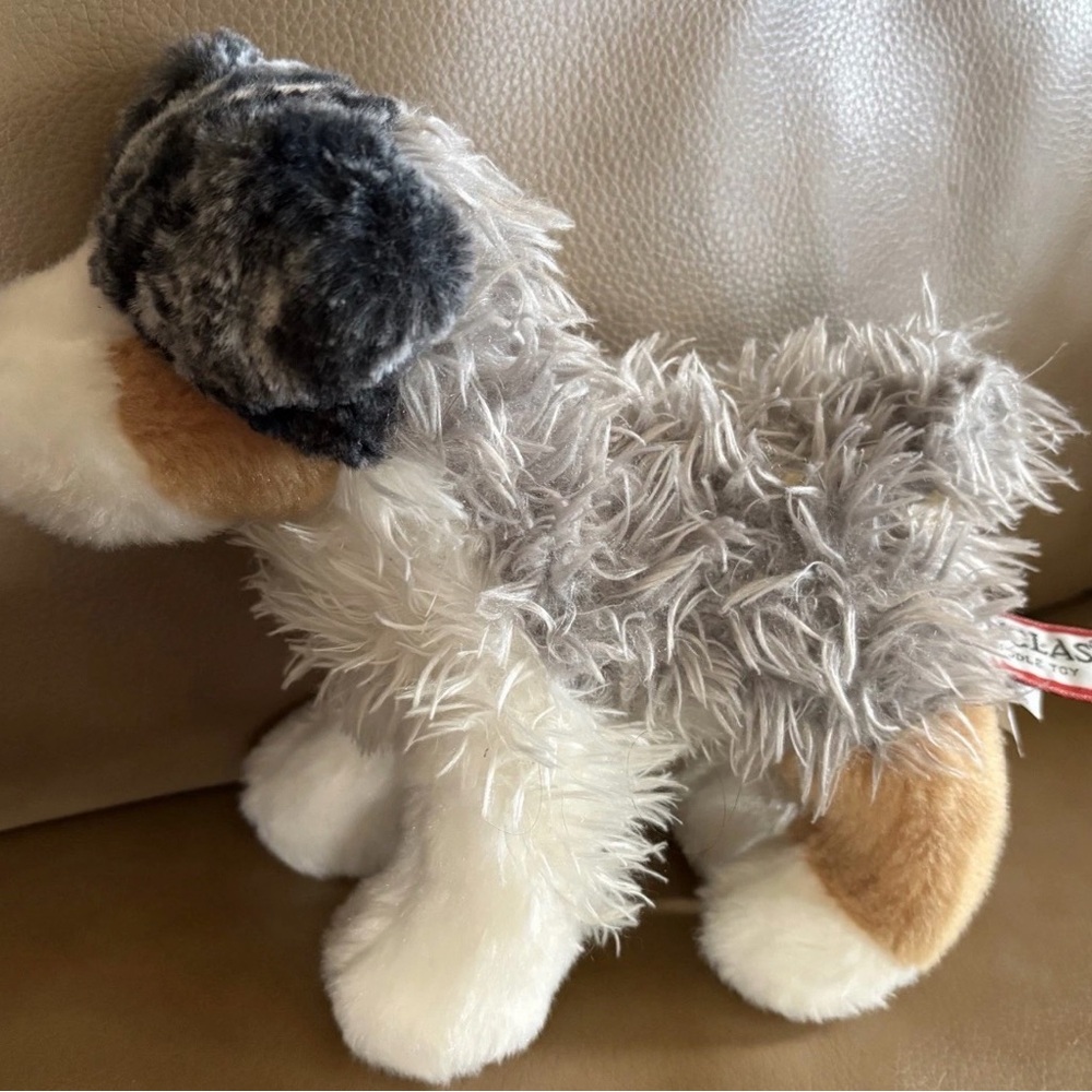 Douglas Steward Australian Shepherd Dog 7” Plush 2013 Realistic #4019